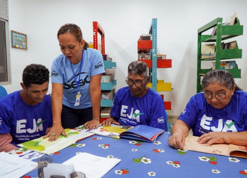 EJA e Criar Sesc - Sesc Ler Amapá