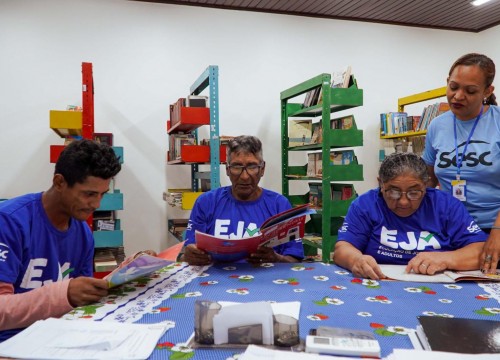 EJA e Criar Sesc - Sesc Ler Amapá
