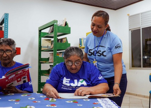 EJA e Criar Sesc - Sesc Ler Amapá