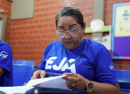 EJA e Criar Sesc - Sesc Ler Laranjal do Jari