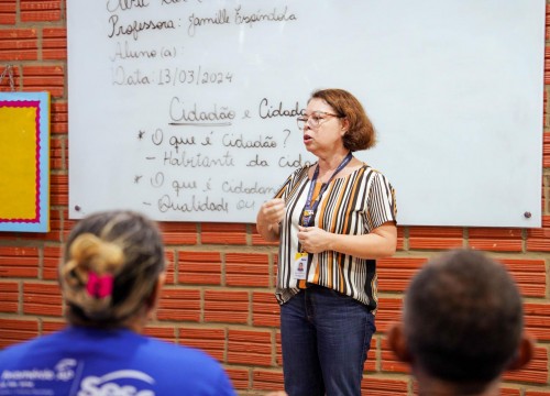 EJA e Criar Sesc - Sesc Ler Laranjal do Jari