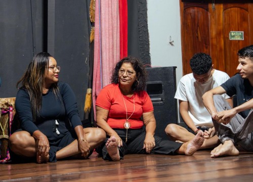 Palco Giratório - Oficina Formativa de Teatro Gestual - Grupo Locômbia Teatro de Andanças (RR)