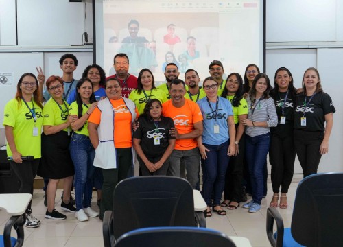 Palestras como ação do "Abril Verde" para colaboradores do Sesc