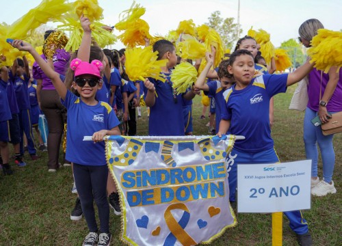 Abertura do XXVI Jogos Internos da Escola Sesc