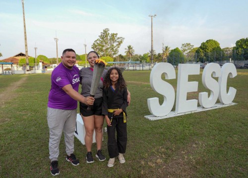 Abertura do XXVI Jogos Internos da Escola Sesc