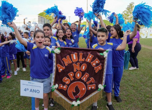 Abertura do XXVI Jogos Internos da Escola Sesc