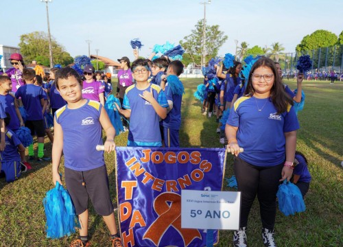 Abertura do XXVI Jogos Internos da Escola Sesc