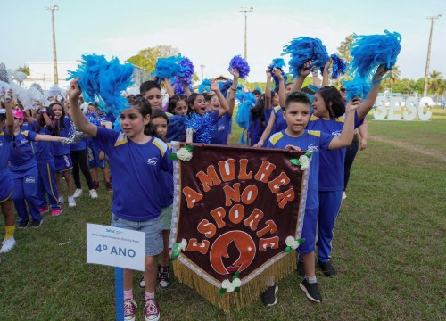 Abertura do XXVI Jogos Internos da Escola Sesc