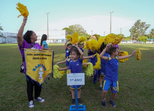 Abertura do XXVI Jogos Internos da Escola Sesc