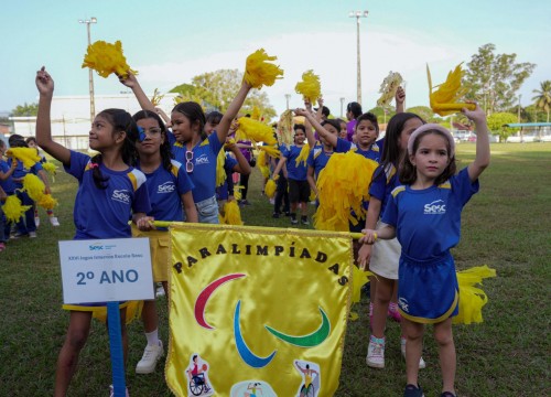 Abertura do XXVI Jogos Internos da Escola Sesc