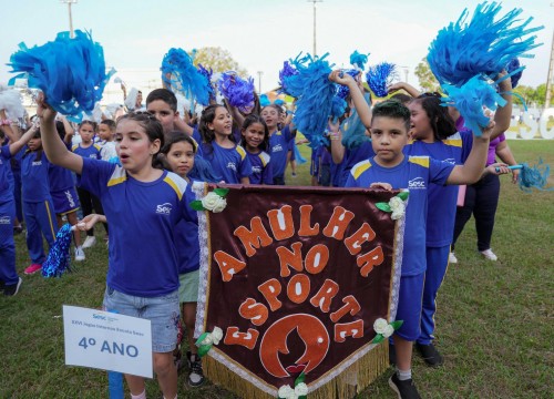 Abertura do XXVI Jogos Internos da Escola Sesc