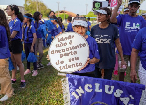 Abertura do XXVI Jogos Internos da Escola Sesc