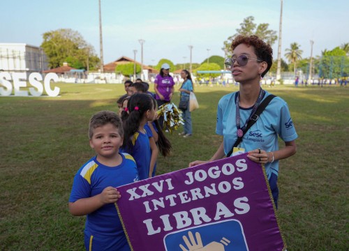 Abertura do XXVI Jogos Internos da Escola Sesc