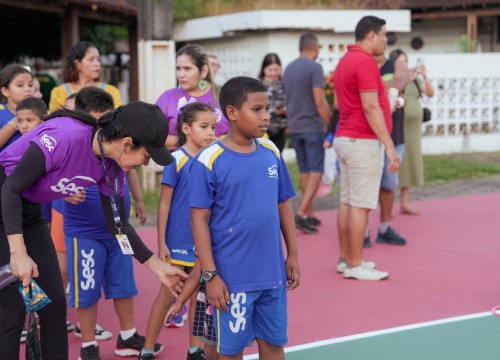 Abertura do XXVI Jogos Internos da Escola Sesc