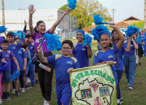 Abertura do XXVI Jogos Internos da Escola Sesc