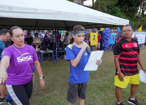 Abertura do XXVI Jogos Internos da Escola Sesc
