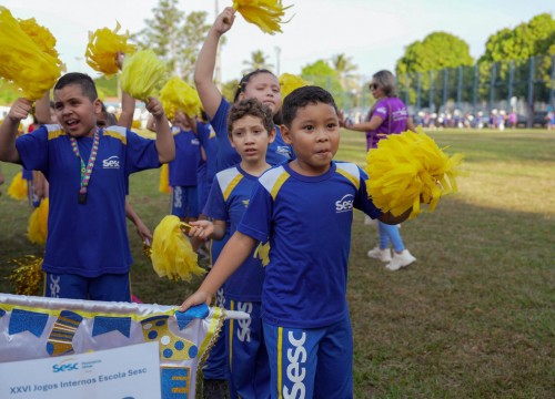 Abertura do XXVI Jogos Internos da Escola Sesc