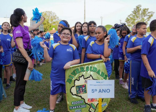 Abertura do XXVI Jogos Internos da Escola Sesc