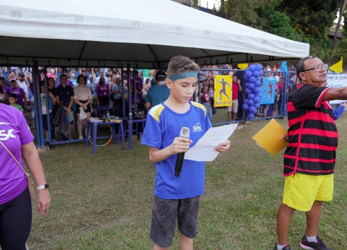 Abertura do XXVI Jogos Internos da Escola Sesc