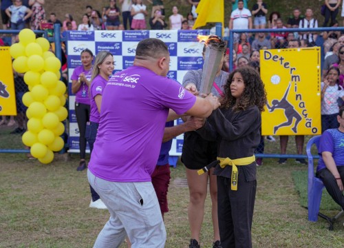 Abertura do XXVI Jogos Internos da Escola Sesc