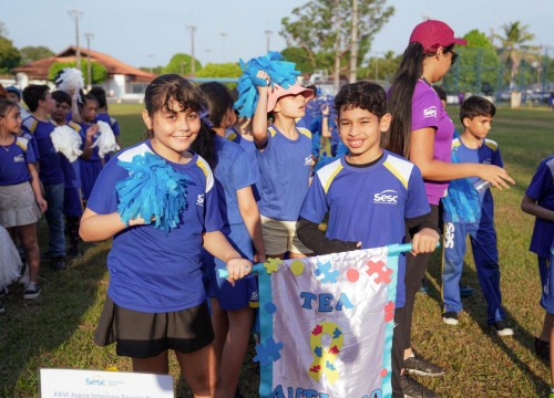 Abertura do XXVI Jogos Internos da Escola Sesc