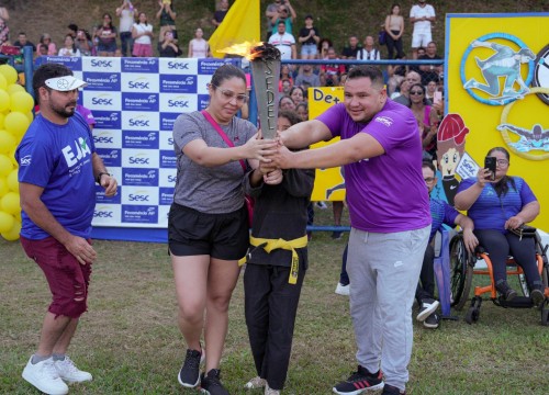 Abertura do XXVI Jogos Internos da Escola Sesc