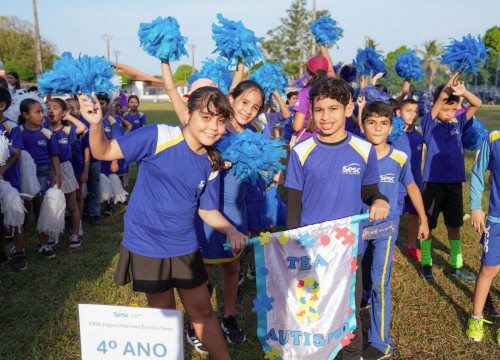 Abertura do XXVI Jogos Internos da Escola Sesc