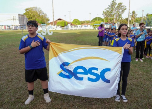 Abertura do XXVI Jogos Internos da Escola Sesc
