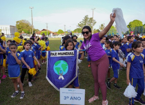 Abertura do XXVI Jogos Internos da Escola Sesc