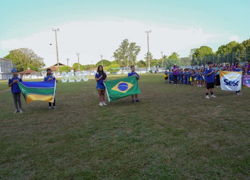 Abertura do XXVI Jogos Internos da Escola Sesc