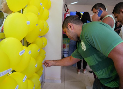 Ação Setembro Amarelo no Sesc Centro