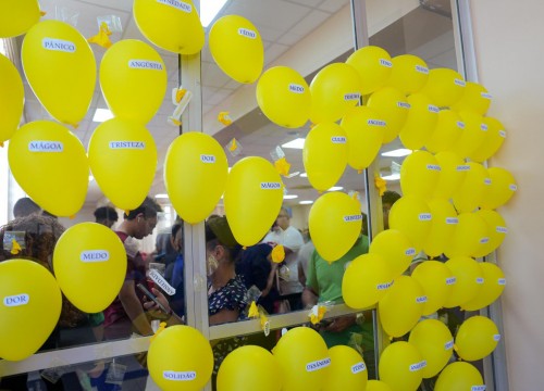 Ação Setembro Amarelo no Sesc Centro