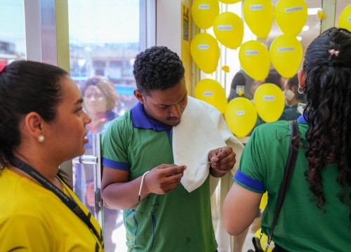 Ação Setembro Amarelo no Sesc Centro
