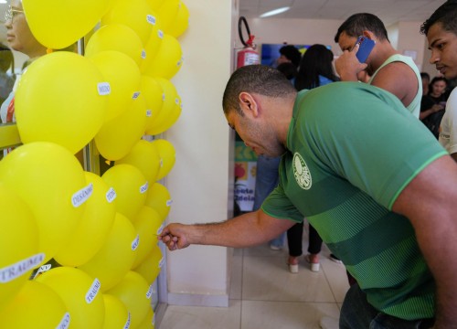 Ação Setembro Amarelo no Sesc Centro