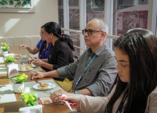 Degustação experimental na Cafeteria do Sesc Centro
