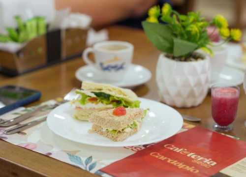 Degustação experimental na Cafeteria Sesc Centro 