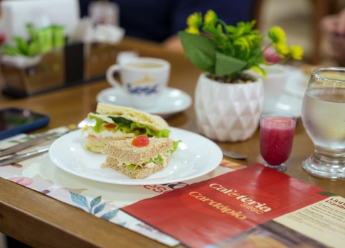 Degustação experimental na Cafeteria Sesc Centro 