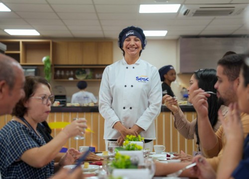Degustação experimental na Cafeteria Sesc Centro 