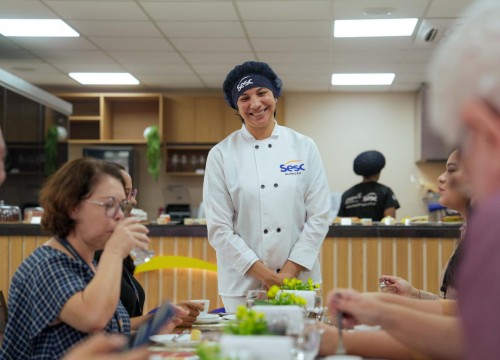Degustação experimental na Cafeteria Sesc Centro 