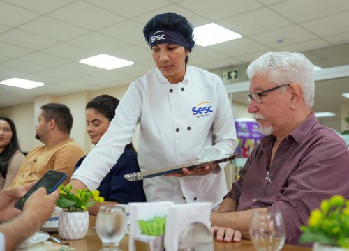 Degustação experimental na Cafeteria Sesc Centro 
