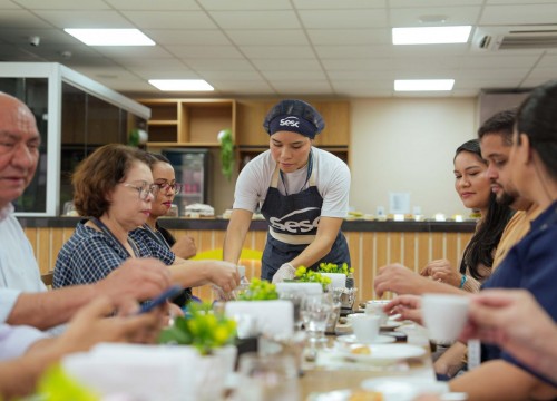 Degustação experimental na Cafeteria Sesc Centro 