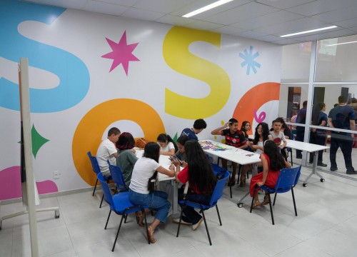 1 ano da unidade Sesc Senac Santana