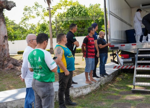 Doação de Bio Açaí pela Conab