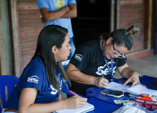 Doação de Bio Açaí pela Conab