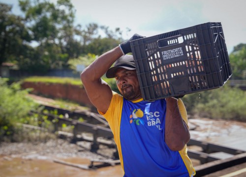 Doação de Pescado Sesc Mesa Brasil
