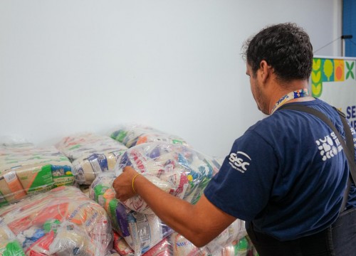 Doação de Alimentos Sesc Geek