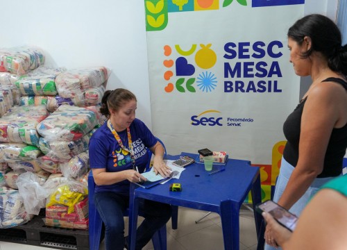 Doação de Alimentos Sesc Geek