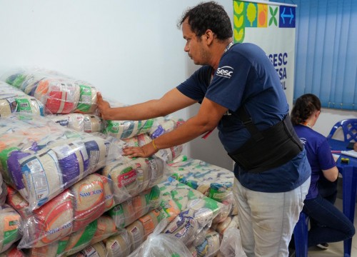 Doação de Alimentos Sesc Geek