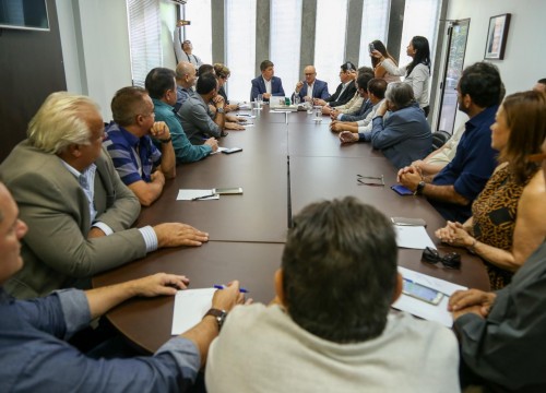 Fecomércio AP recebe a visita do superintendente da Suframa