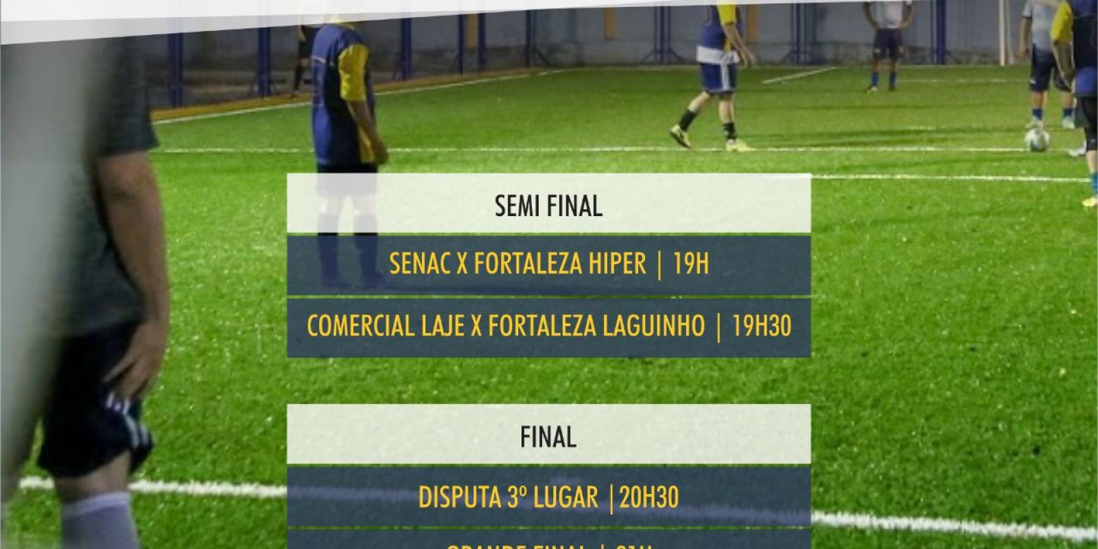 SEMI FINAL E FINAL TORNEIO DE FUTEBOL SOCIETY - INVERNO